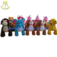 China Hansel coin electric ride-on toy battery power plush motorized animals supplier