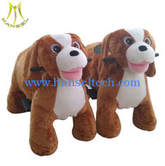 China Hansel  happy rides on animal spring riders children park products walking horse toy for kids supplier