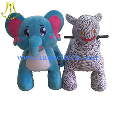 China Hansel  amusement game blue elephant riding toys for kids safari animal motorcycle supplier