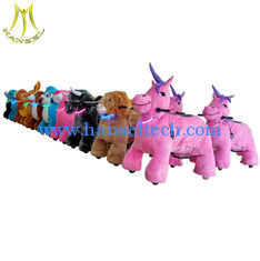 China Hansel  rideable dinosaur indoor playground battery operated animal stuffed rides with lights supplier