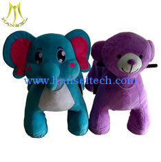 China Hansel  popular children ride on stuffed animal dinausour for mall supplier