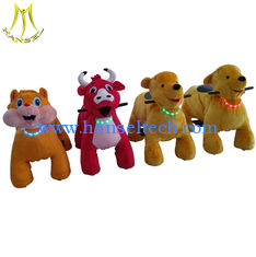 China Hansel wholesale playground kids walking stuffed toys ride on animals supplier