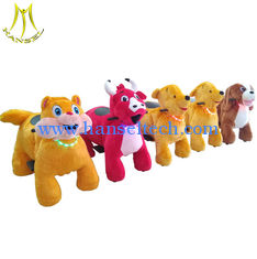 China Hansel Happy electronic amusement park outdoor mall rides on animals supplier