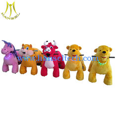 China Hansel battery powered plush animal electric scooter ride for shopping mall supplier
