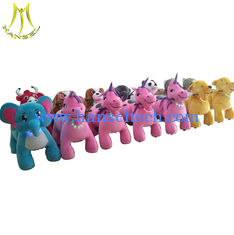 China Hansel  amusement park battery operated toys zippy animal bear ride supplier