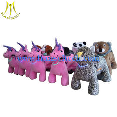 China Hansel   amusement ride plush animal four wheel bike pretty birthday for rent supplier