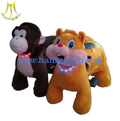 China Hansel  children amusement-kiddie-rides ride on electrical animal toy car with light supplier