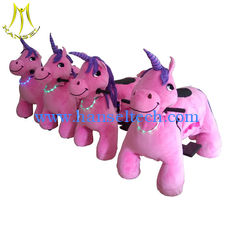 China Hansel  kids electrical rider zoo animal bear toy canton coin operated ride 2018 supplier