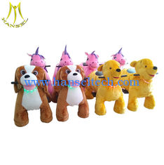China Hansel   funfair rides for sale children ride on cars coin operated kiddy ride stuffed animals with wheels supplier