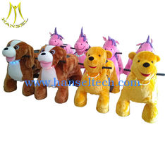 China Hansel   four wheel zippy battery animal kids electric rides on animal for shopping mall supplier