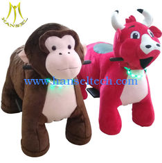 China Hansel amusement indoor games stuffed unicorn electric scooter with battery supplier