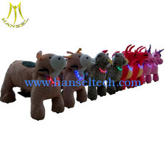 China Hansel  fast profits coins zippy electric rides electric animal toy car supplier