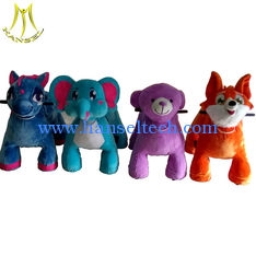 China Hansel  kids animal coin operated rides on toy unicorn indoor games for mall supplier