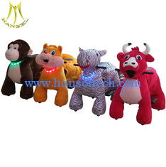 China Hansel shopping mall kids electric mountable plush motorized animal supplier