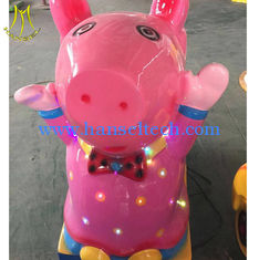 China Hansel  kiddie rides with tokens amusement park pink pig ride supplier