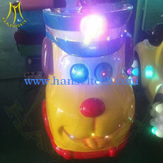 China Hansel hot selling used carnival rides fiberglass kids ride on dog car supplier