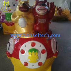China Hansel  theme park equipment for sale coin operated indoor kiddie rides supplier