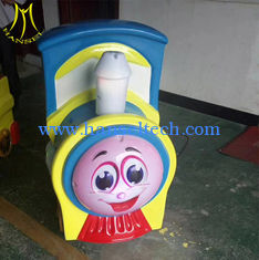 China Hansel Used fiber glass kiddie rides happy riding funny racing car supplier