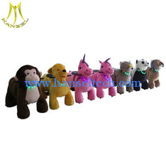 China Hansel   High quality plush animal design electric kids entertainment equipment ride supplier