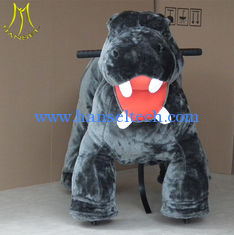 China Hansel children rides for sale mall ride on toys plush electric animal scooters supplier