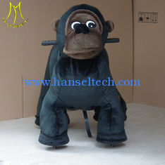 China Hansel plush motorized electric ride on animals kids  ride on electric power kids motorcycle bike supplier