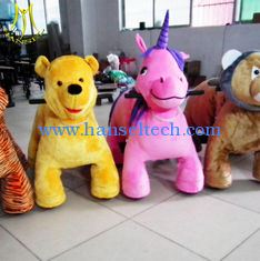 China Hansel safari zippy battery rides car animal horse pony ride on toy supplier