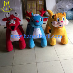 China Hansel  battery operated ride toy animal walking toy horses motorized plush riding animals power wheels supplier