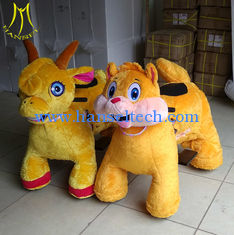 China Hansel high quality  funny stuffed animals scooters in mall unicorn electric ride supplier