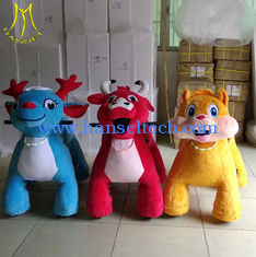 China Hansel  high quality  attractionkiddie rides china rideable horse toys children ride on car animal toys supplier