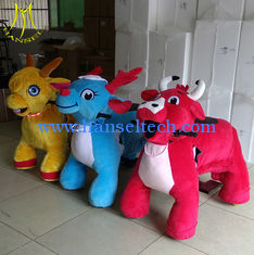 China Hansel  happy monkey animales mountables electric fun game machine children electric animal battery car supplier