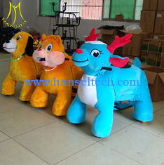 China Hansel  new design christmas deer pony scooter furry motorized animals supplier