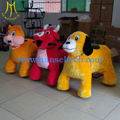 China Hansel safari motorcycle animales mountables electric toy riding horse children supplier