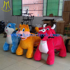 China Hansel coin operated electric toy car walking unicorn toy arcade games machines supplier