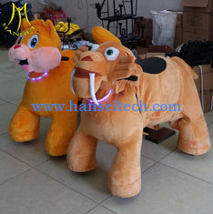 China Hansel indoor playgroound for sale plush drive on animals unicorn electric scooter with battery supplier