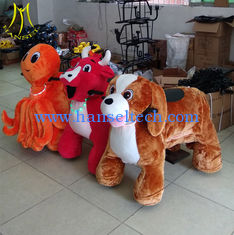 China Hansel high quality coin operated electrical animal toy car for mall supplier