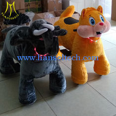 China Hansel  kids indoor ride happy electric car  stuffed animals battery ride on car supplier