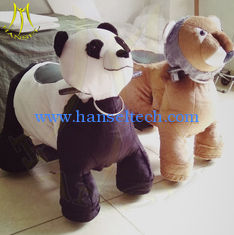 China Hansel amusement fun games children stuffed electric animal battery car supplier