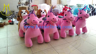 China Hansel cheap indoor safari zippy battery rides on stuffed animal scooter supplier