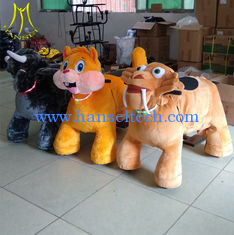 China Hansel popular coin operated kids electric rides stuffed animal toy kiddie rides supplier