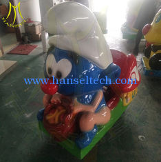 China Hansel indoor playground equipment fiberglass coin operated kiddie rides supplier