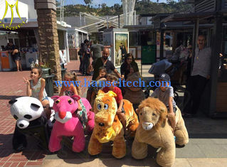 China Hansel commercial animal electric ride on train baby ride arcade game machine supplier