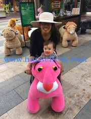 China Hansel  kids rides battery operated animal plush electric ride on animals coin  in mall supplier