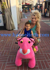 China Hansel large size adults and kids drivable coin operated battery animal scooter in mall supplier