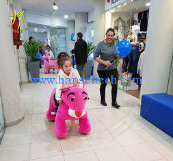 China Hansel hot selling kids walking battery operated ride on animal toy rides supplier