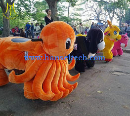 China Hansel carnival games 2018 coin operated electric animal scooters for sale supplier