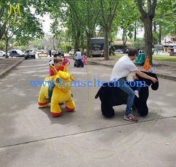 China Hansel battery operated ride toy animal walking toy horses for amusement park supplier
