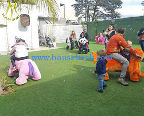 China Hansel hot selling indoor playground battery operated animal stuffed rides supplier