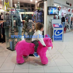 China Hansel hot selling coin animals electric scooter plush rideable motorized animal supplier