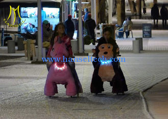 China Hansel amusement park electric happy ride toy animal zoo ride for shopping mall supplier