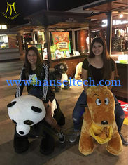 China Hansel  popular funfair moving coin operated children ride on car for shopping center supplier